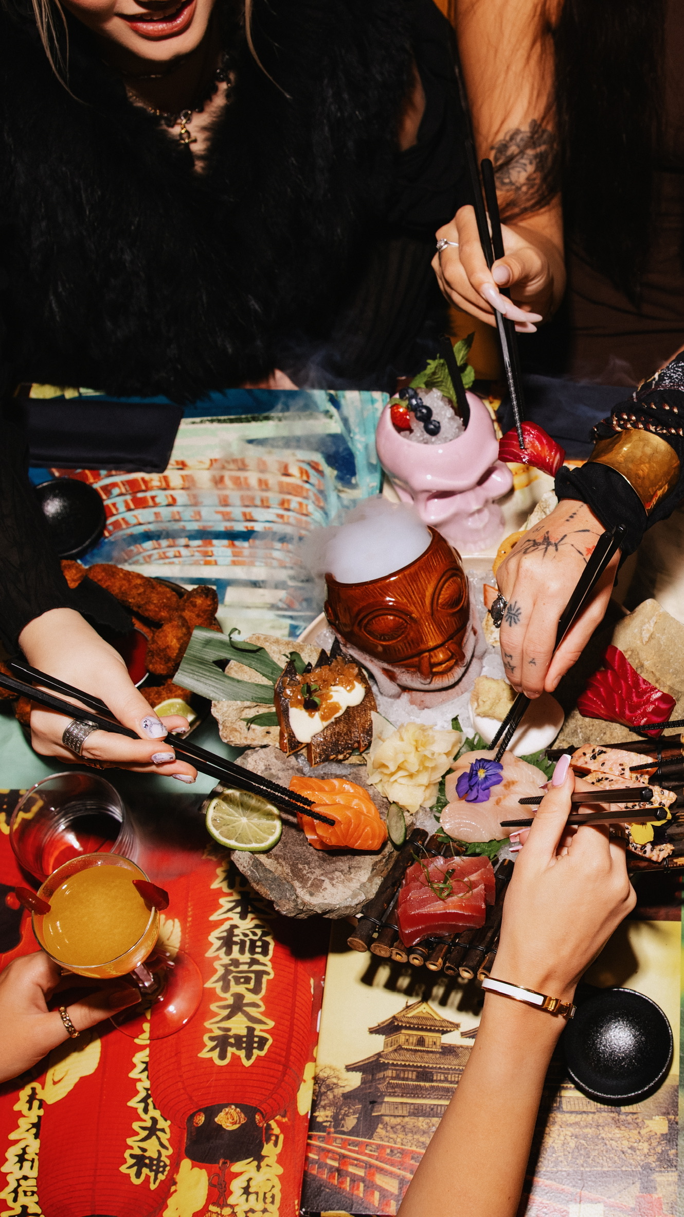 Smaller version of our A la carte menu