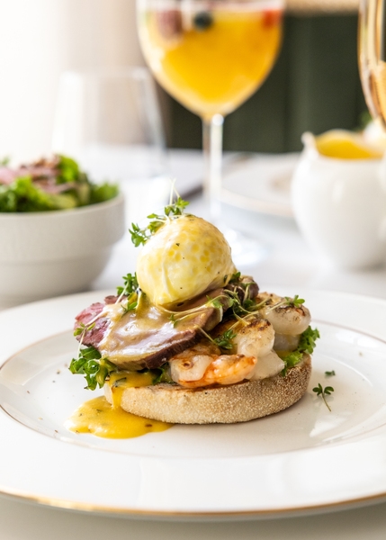 Christmas brunch buffet